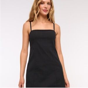 Black Bra Free Spaghetti Strap Dress with Built in Bra and Shorts size XXS
